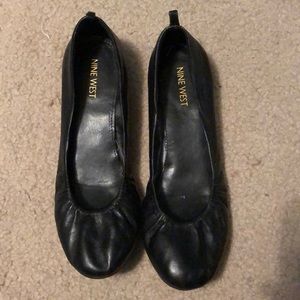 Nine West Black Flats